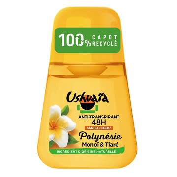 Déodorant femme monoï fleur tiaré USHUAIA 50ml
