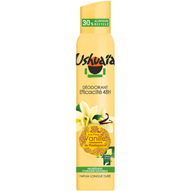 Déodorant femme aérosol vanille apaise USHUAIA 200ml