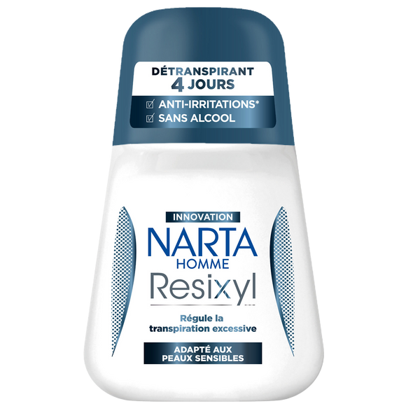 Déodorant homme détranspirant toucher sec 4 jours NARTA - bille 50ml