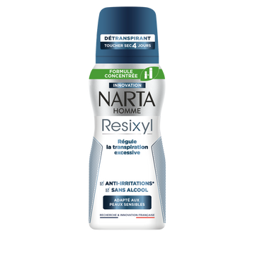 Déodorant homme détranspirant toucher sec 4 jours NARTA - spray 100ml