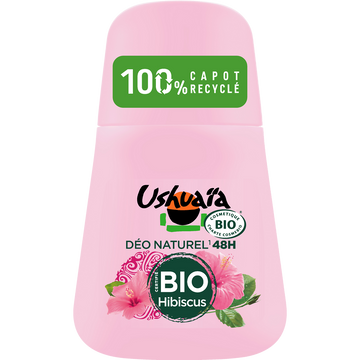Déodorant femme Hibiscus Cosmosorg USHUAIA bio 50mL