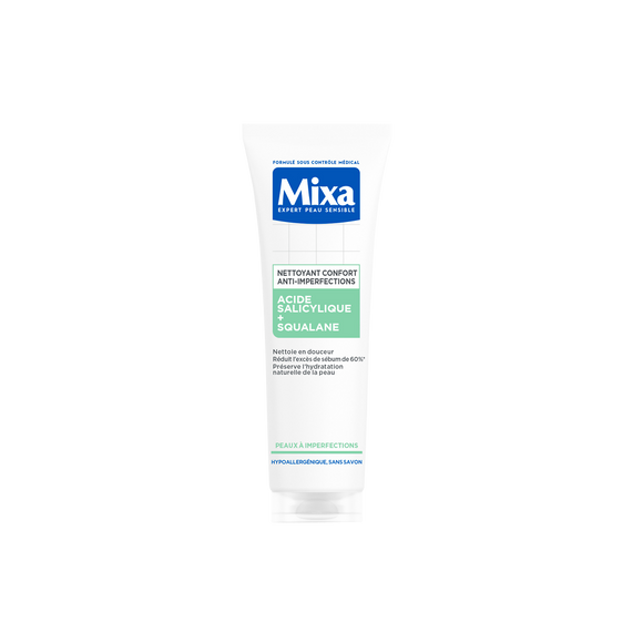 Nettoyant confort anti-imperfections MIXA - tube 150ml