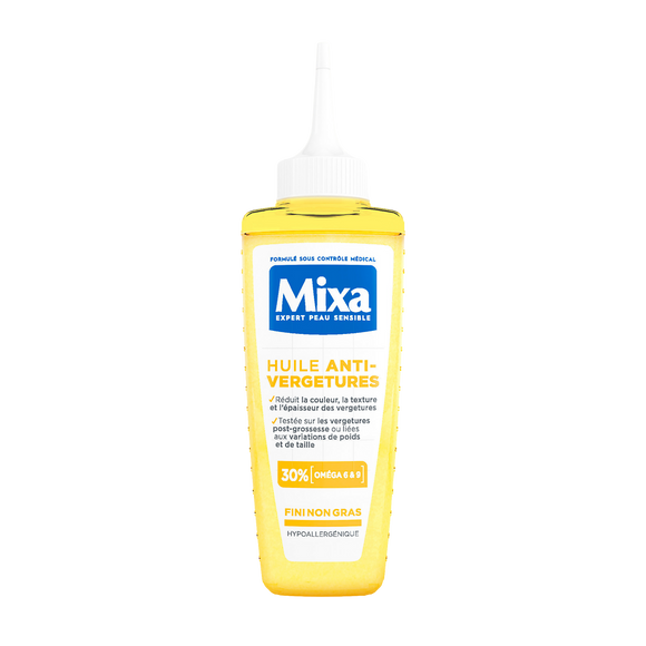 Huile anti-vergetures aux omégas 6 et 9 MIXA - flacon 100ml