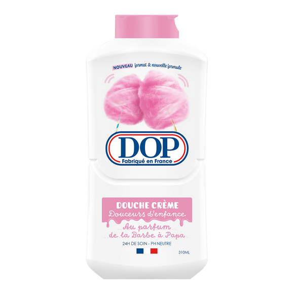 Gel douche hydratant parfum barbe à papa DOP -310 ml
