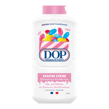 Gel douche crème parfum bonbons multicolores DOP - flacon 310ml