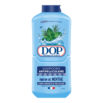 Shampoing antipelliculaire parfum menthe DOP - flacon 480ml