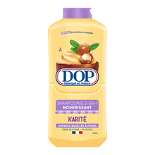 Shampoing 2 en 1 nourrissant karité sans silicone ph doux DOP - flacon480ml