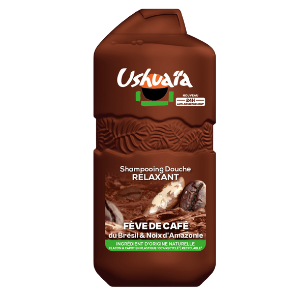 Gel douche USHUAIA café vert 280ml