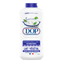 Shampooing 2 en 1 hydratant lait végétal sans silicone ph doux DOP - 480ml