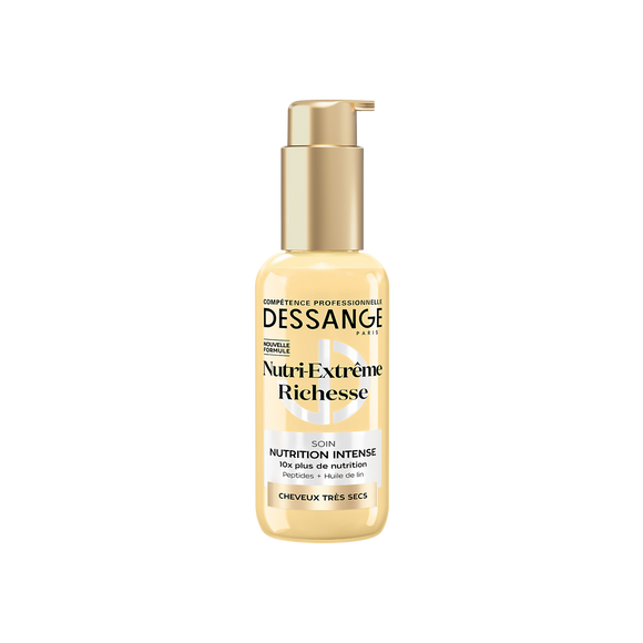 Soin sans rinçage nutri-extrême cheveux très secs DESSANGE - flacon 110ml