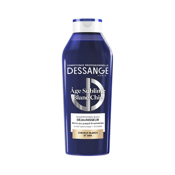 Shampoing bleu déjaunisseur cheveux blancs DESSANGE - flacon 280ml