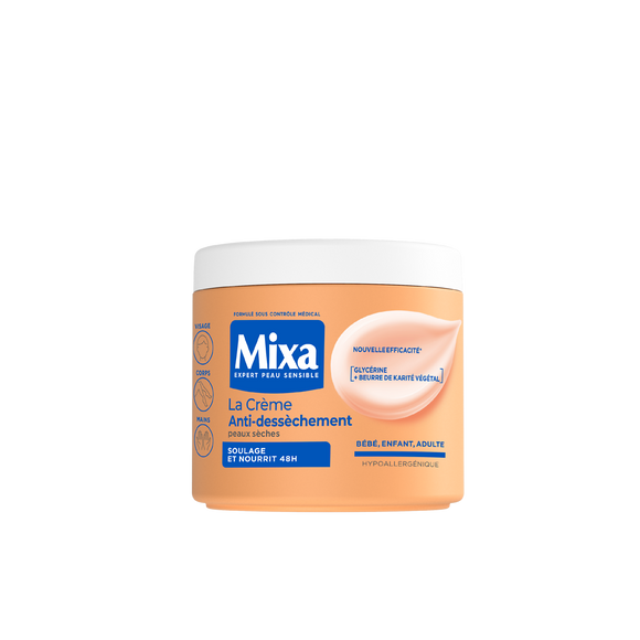 Crème MIXA anti-dessechement 400ml