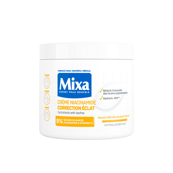 Crème MIXA niacinamide 400ml