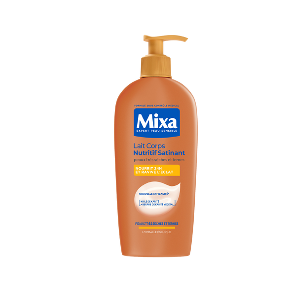 Lait corps MIXA nutritif satiné 250ml