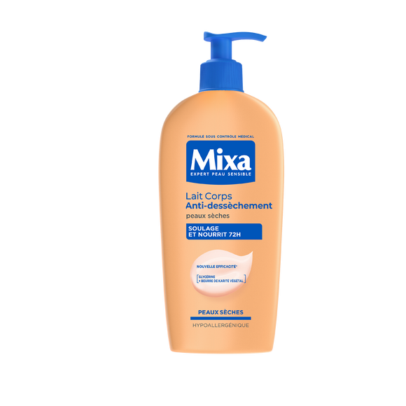 Lait corps MIXA anti-dessèchement 400ml