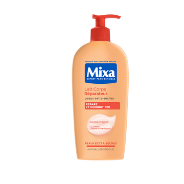 Lait corps réparateur MIXA 400ml