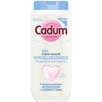Crème douche hypoallergénique probiotique CADUM 500ml