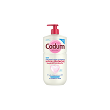 Gel lavant corps et cheveux CADUM Hypoallergénique en flacon pompe rechargeable 1L