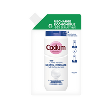 Éco-recharge crème lavante CADUM Dermo-hydrate 500mL