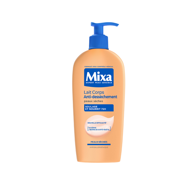 Lait corps MIXA anti-dessèchement 250ml