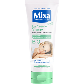 Crème MIXA visage peaux sèches BIO 100ml
