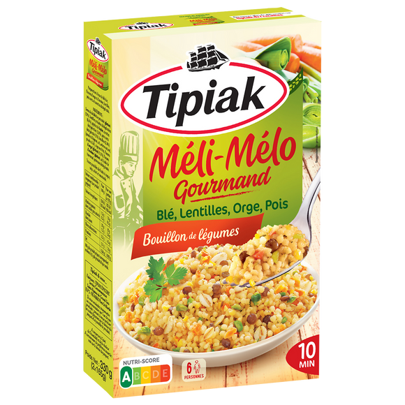 Méli-Mélo gourmand TIPIAK - 2x165g