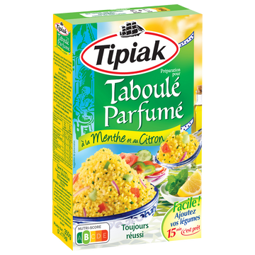 Taboulé Menthe Citron TIPIAK - 2x175g