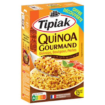 Quinoa gourmand offre découverte TIPIAK - 400g