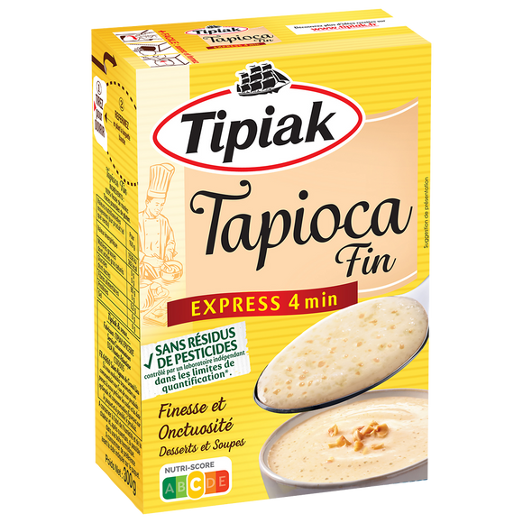 Tapioca sans résidus de pesticides Fin Express TIPIAK 300g