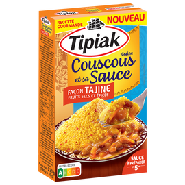 Couscous et sa sauce façon tajine TIPIAK - 230g
