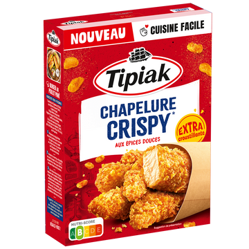 Chapelure crispy aux épices douces TIPIAK, boîte 200g