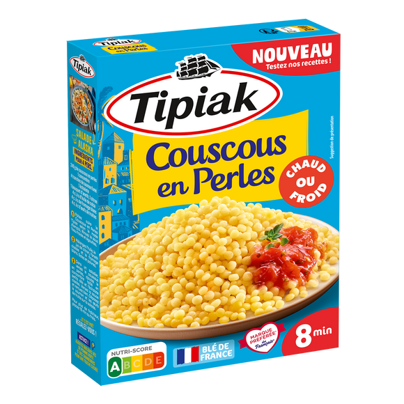 Couscous en perles de France TIPIAK 400g