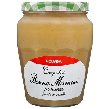 Compotée pomme vanille BONNE MAMAN, 590g