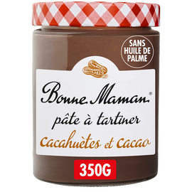 Pâte à Tartiner Cacahuète et Cacao Bonne Maman 350g