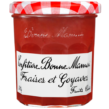 Confiture fraises & goyaves BONNE MAMAN, 370g