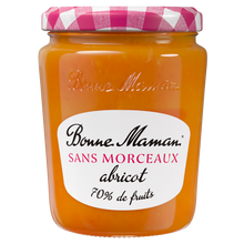 Confiture sans morceaux abricot BONNE MAMAN, bocal 310g