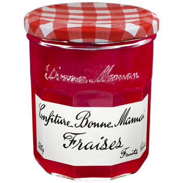 Confiture fraises BONNE MAMAN, bocal de 320g