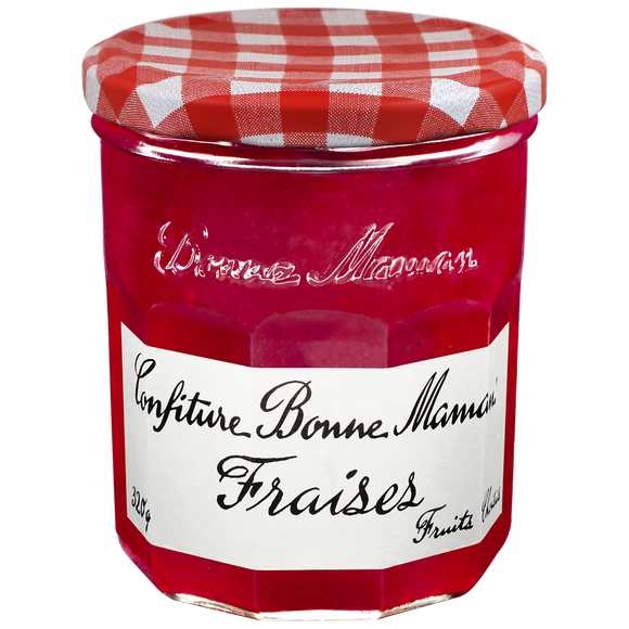Confiture fraises BONNE MAMAN, bocal de 320g