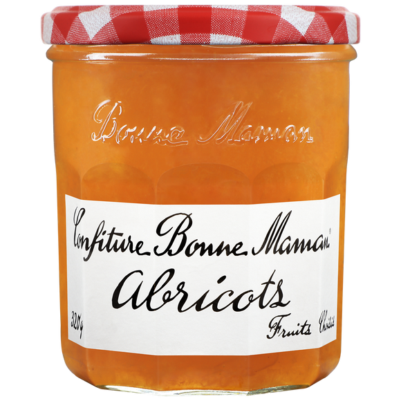 Confiture abricots BONNE MAMAN, bocal de 320g