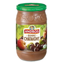 Dessert fruitier pomme/châtaigne ANDROS, bocal de 785g