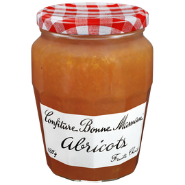 Confiture d'abricots BONNE MAMAN, pot familial de 680g
