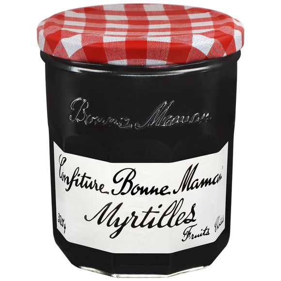 Confiture myrtilles BONNE MAMAN, bocal de 320g