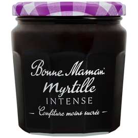Confiture myrtille intense BONNE MAMAN, 335g