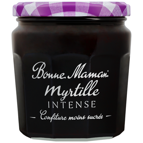 Confiture myrtille intense BONNE MAMAN, 335g