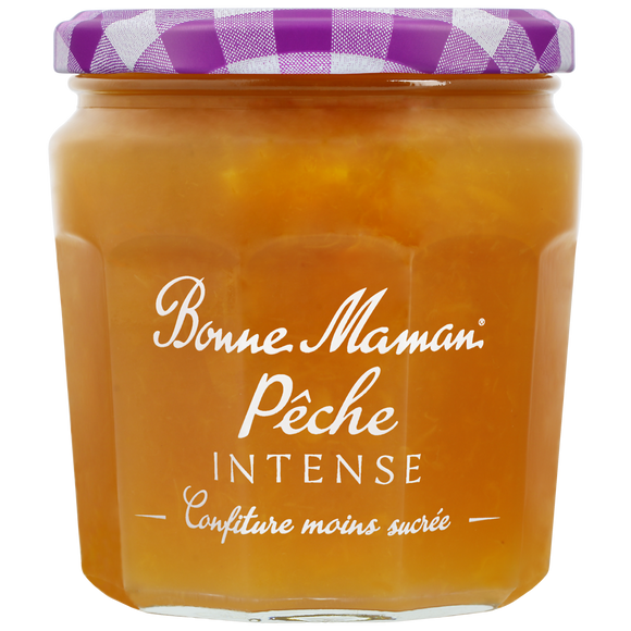 Confiture pêche intense BONNE MAMAN, 335g