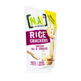 Crackers sel et vinaigre N.A rice, 85g