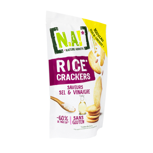 Crackers sel et vinaigre N.A rice, 85g