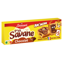 Gâteau P'tit savane chocolat, BROSSARD, x5, 150g