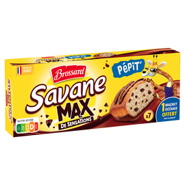 Gâteau SAVANE Max pepit BROSSARD, x7, 210g