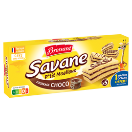 Gâteau p'tit moelleux SAVANE BROSSARD, 135g